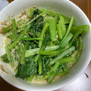 小松菜の胡麻和え✧˖°ごま油風味